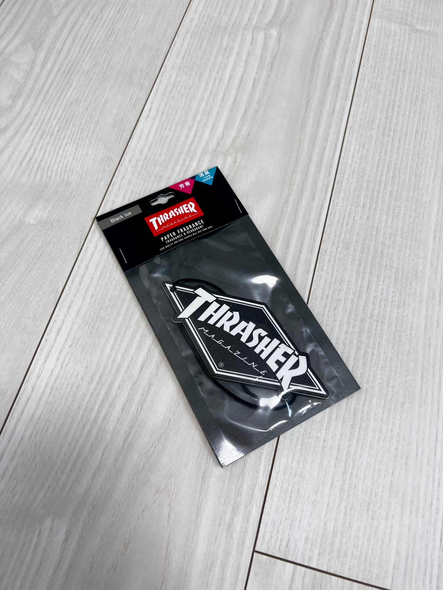 Thrasher paper fragrance air freshener Black ice