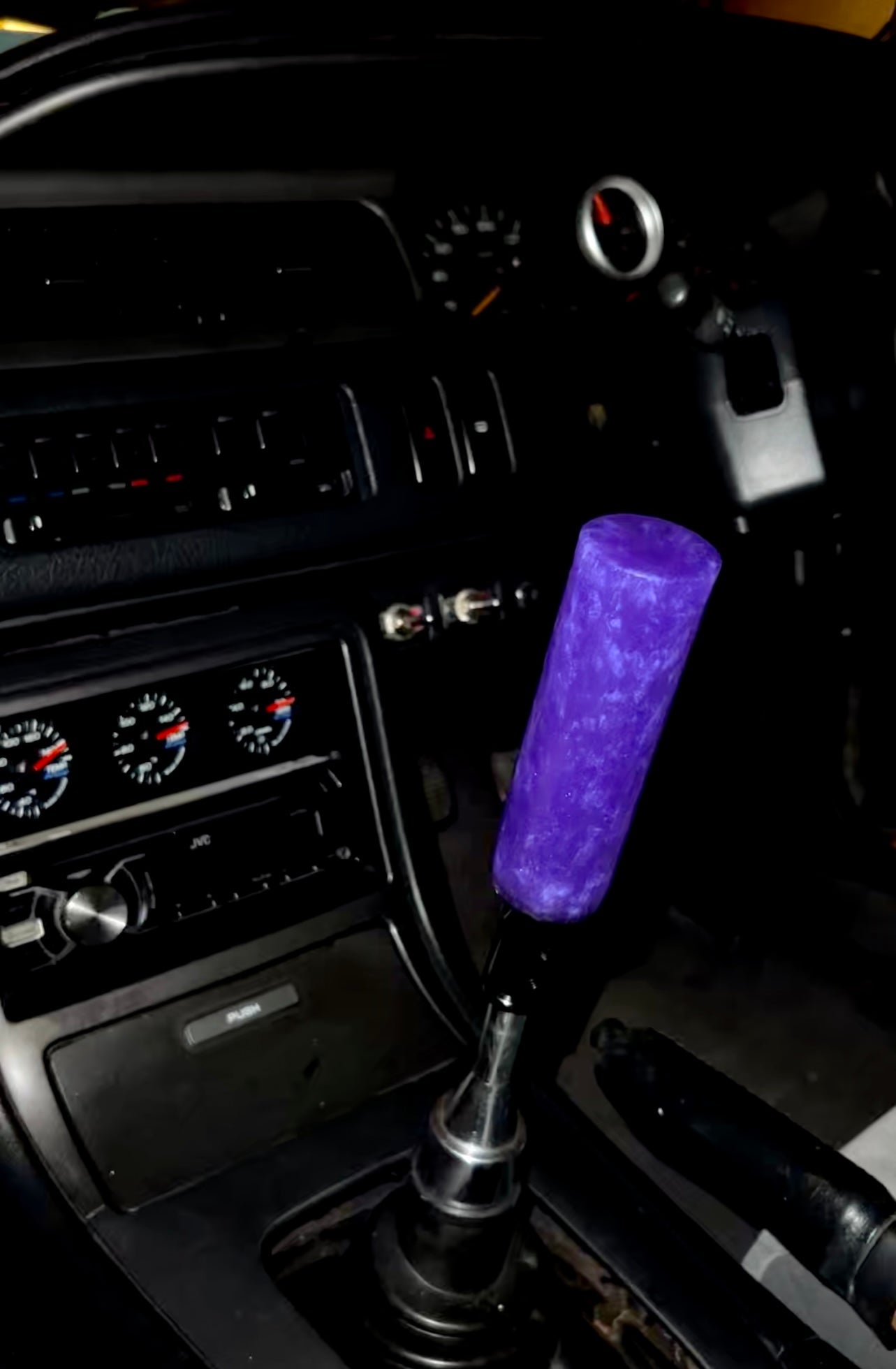 Smokey labo Purple marble 4.5“ shift knob