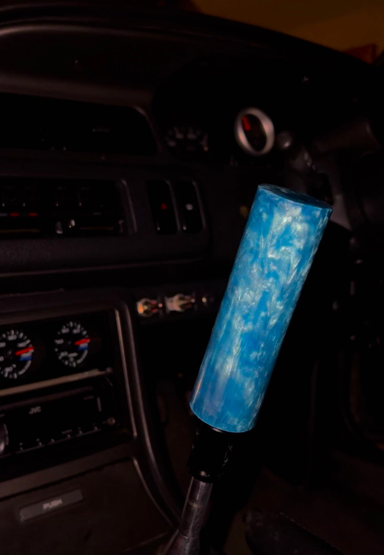 Smokey labo glacier marble 4” 1/2 shift knob